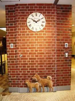 509-8 時計と犬.JPG
